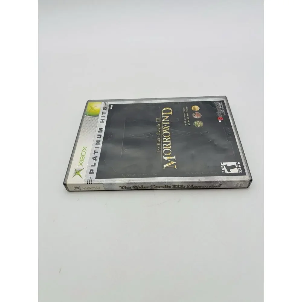 The Elder Scrolls III: Morrowind Platinum Hits Edition - Xbox - Tested Works VG